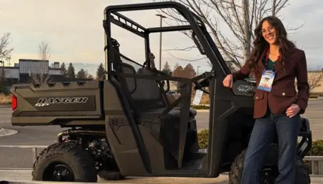 Polaris donates side-by-side to Young Farmers & Ranchers