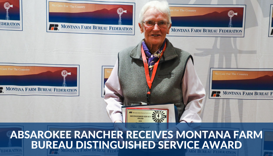 Absarokee rancher receives Montana Farm Bureau Distinguished Service Award