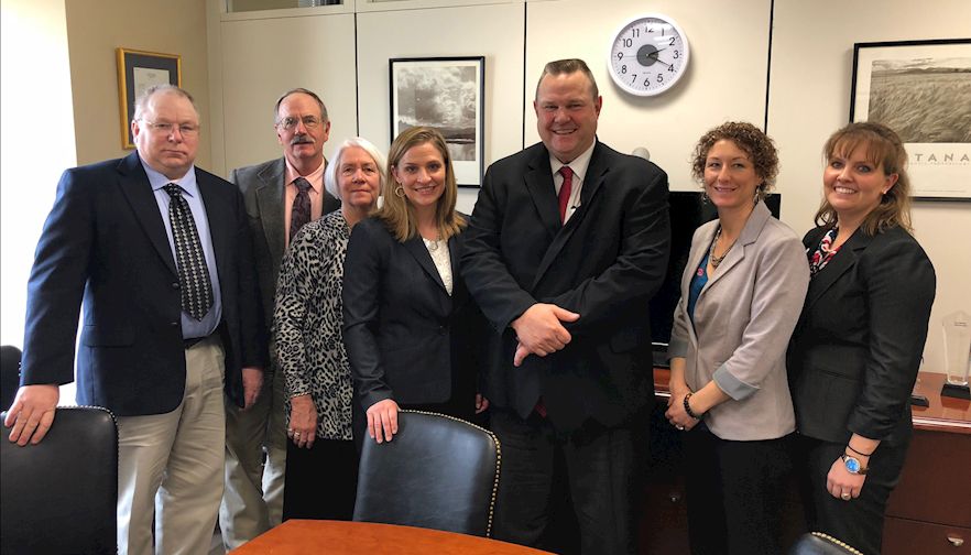 Farm Bureau members in Washington, D.C. meet with leaders, agencies