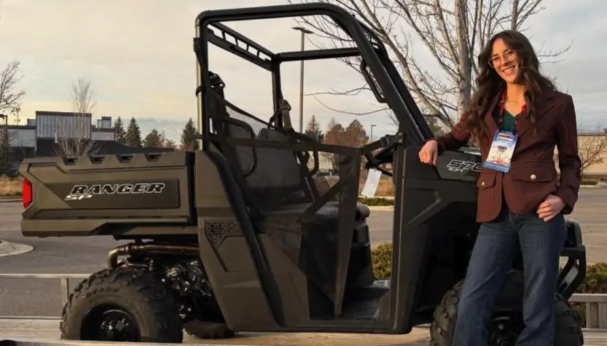 Polaris donates side-by-side to Young Farmers & Ranchers