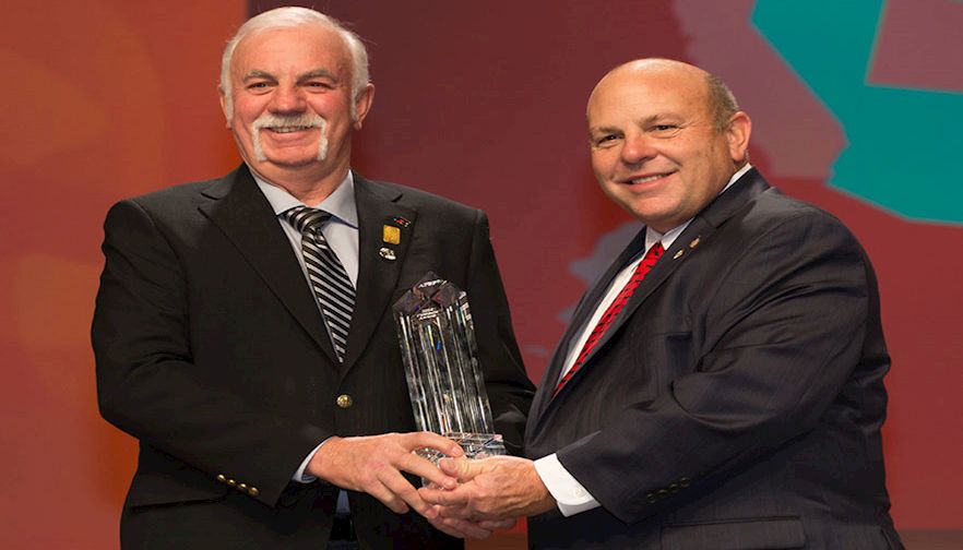 MFBF President McPherson with AFBF President Duvall