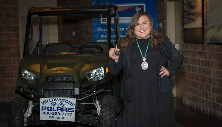 Big Timber rancher wins YF&R Discussion Meet, Polaris Ranger during Farm Bureau Convention
