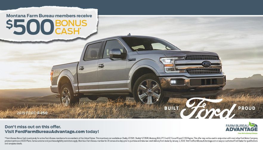 Montana Farm Bureau announces new benefit discount on Ford, Lincoln vehicles