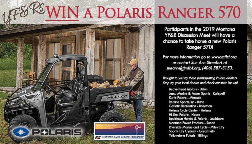 Polaris Sponsors Young Farmers and Ranchers competition