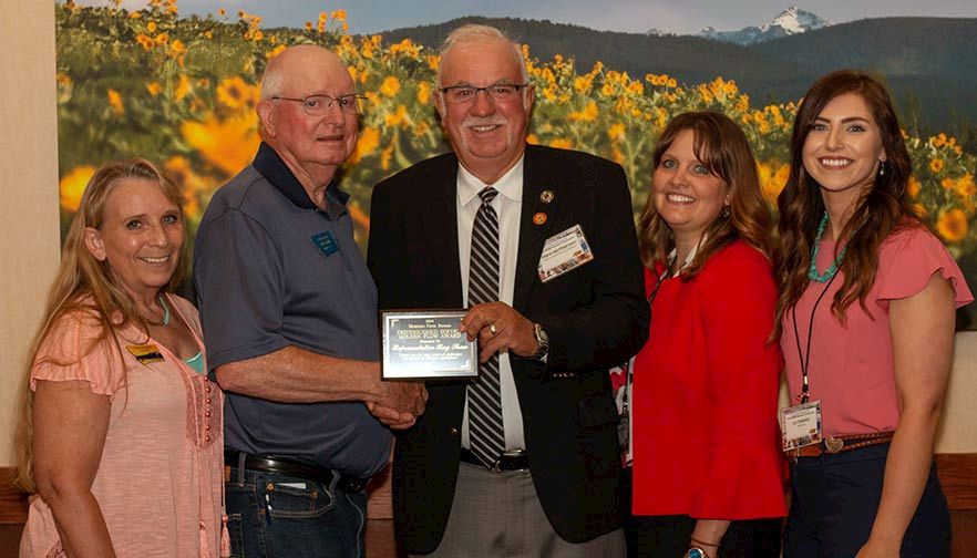 Sheridan legislator receives Distinguished Service Golden Plow Award