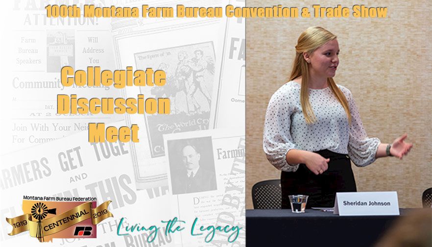 MSU student wins Montana Farm Bureau Collegiate Discussion Meet