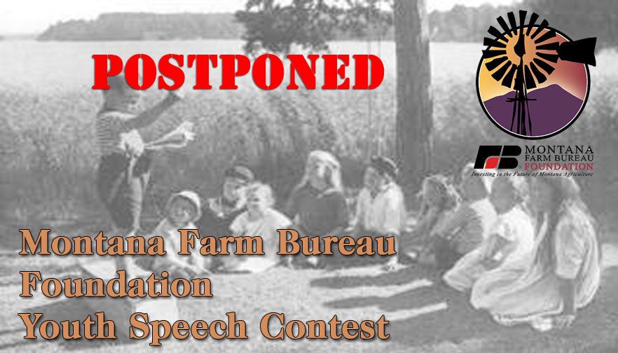 Montana Farm Bureau Foundation postpones Youth Speech Contest