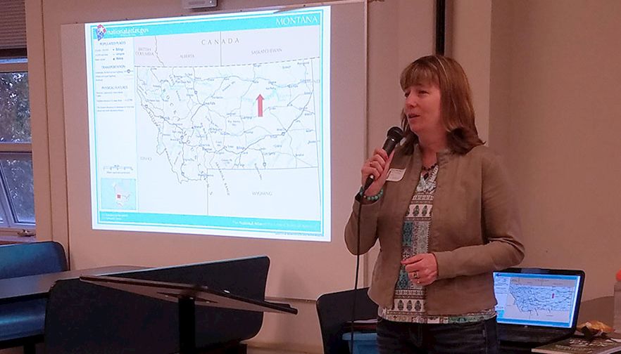 Phillips County Farm Bureau member Lesley Robinson
