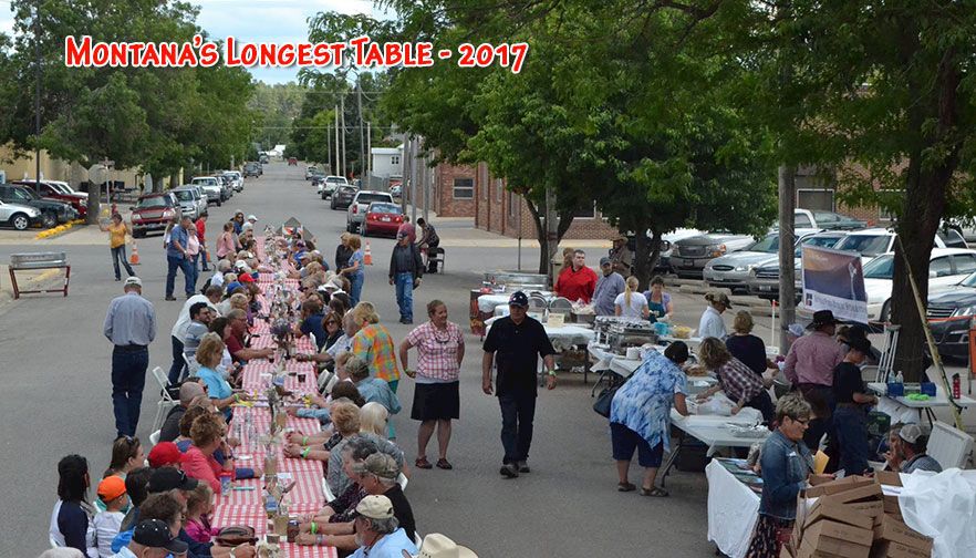 Montana's Longest Table - June 2017 in Lewistown