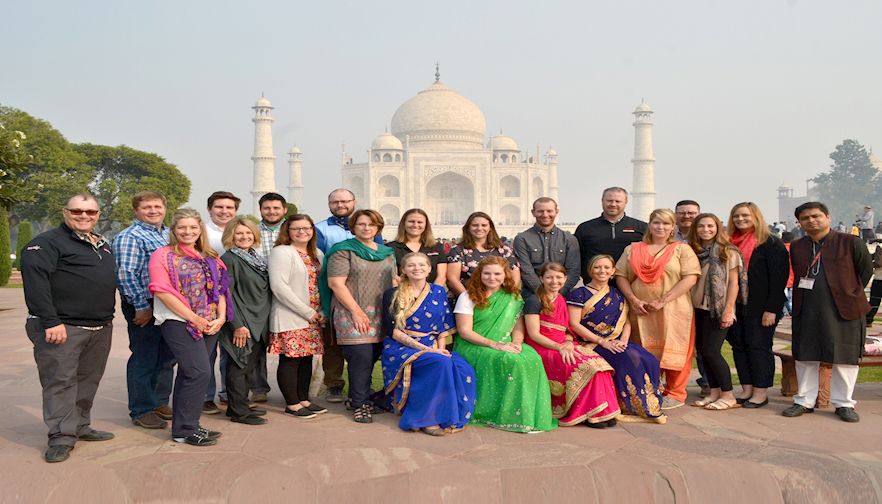 REAL Montana Class experiences people, culture and farms of India