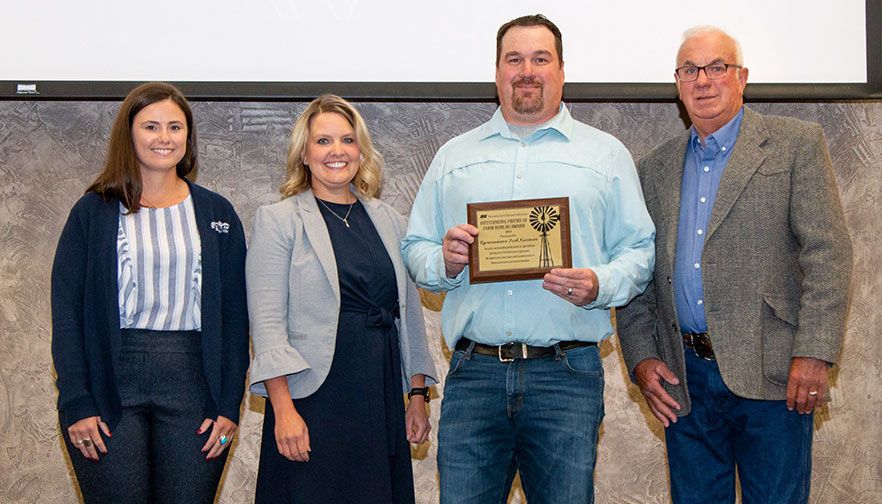 Fort Benton representative receives Outstanding Friend of Farm Bureau Award