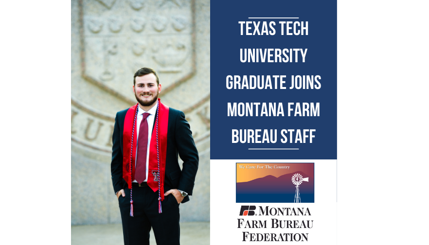 Texas Tech University graduate joins Montana Farm Bureau staff